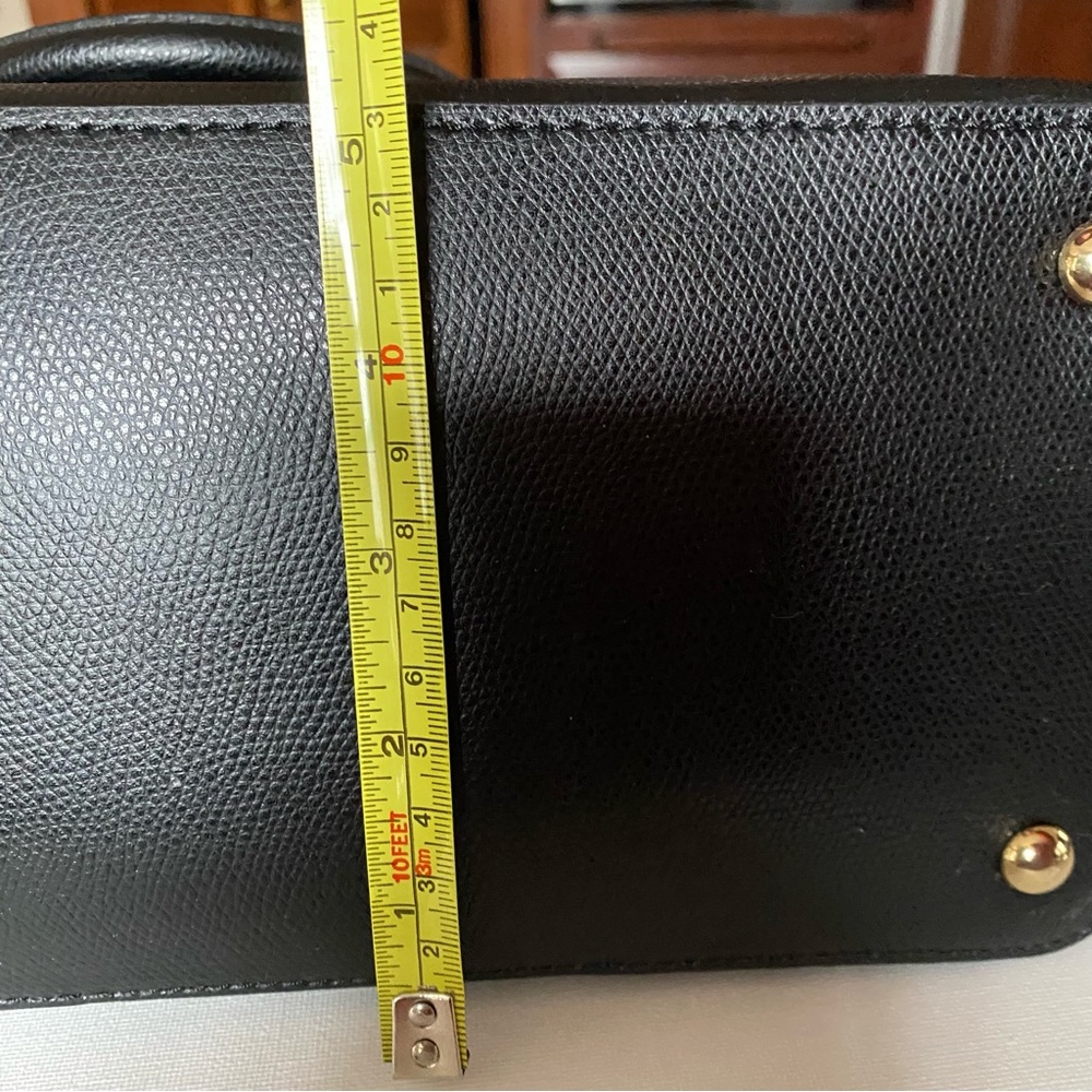 NWT Michael Kors Y2K Cindy black leather dome satchel - Picture 13 of 16